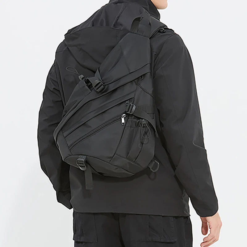 Bolso grande para senderismo y acampada para hombre, bolso cruzado táctico para deportes al aire libre, ciclismo, escalada, almacenamiento de viaje y Fitness, bolsos de hombro - imagen 2