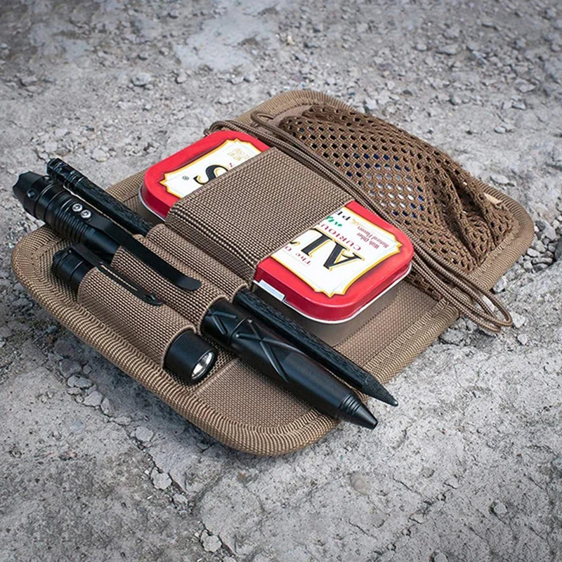 Bolsas insertar accesorios modulares equipo gancho bucle Panel soporte de separación interior bolsa utilidad organizador de malla - imagen 5