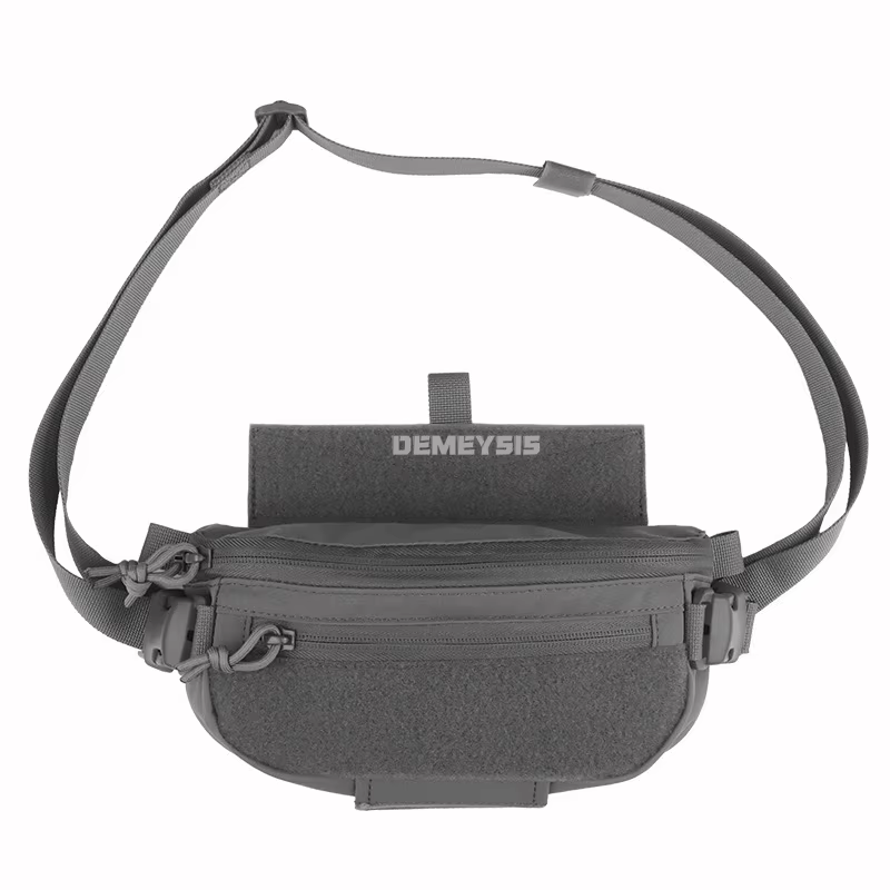 Riñonera táctica abdominal compacta MOLLE – Airsoft y caza - imagen 2