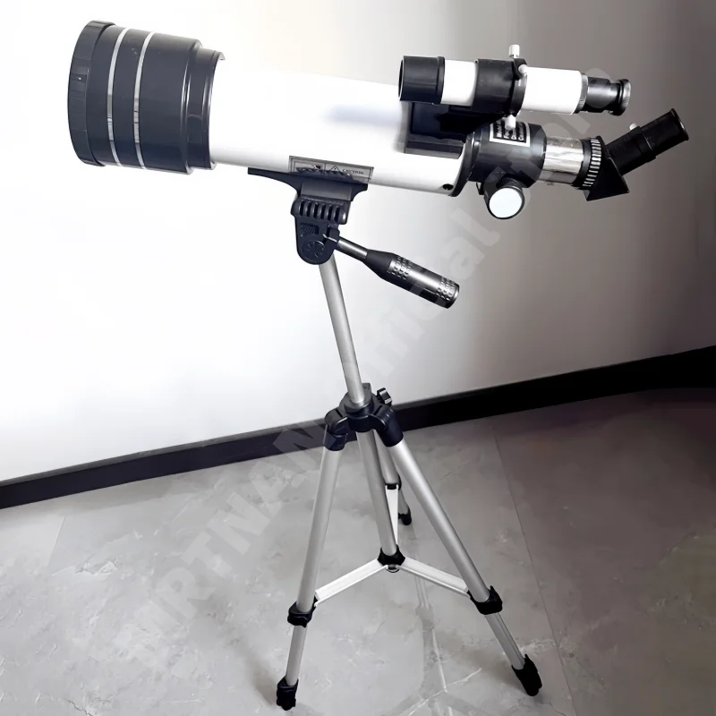 Telescopio astronómico profesional para principiantes, telescopio con cámara Bluetooth, teléfono, Luna, estrellas, 150X