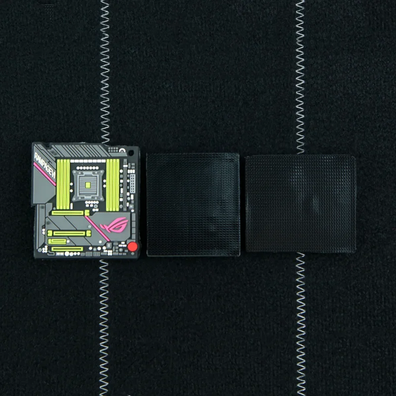 Placa base PC ROG, parche de PVC, ramillete Gigabyte, insignia táctica para juegos para ropa, chaqueta, bolsa, chaleco, decoración, accesorio de Hardware para PC - imagen 5