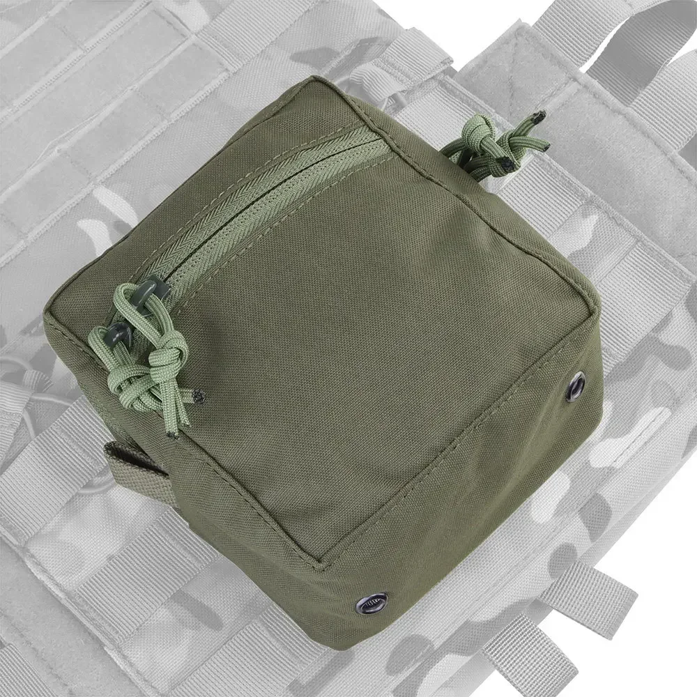 Riñonera táctica para caza EDC Molle, bolsa pequeña GP, chaleco, aparejo para el pecho, cinturón, accesorios de caza