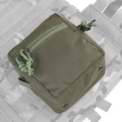 Riñonera táctica para caza EDC Molle, bolsa pequeña GP, chaleco, aparejo para el pecho, cinturón, accesorios de caza