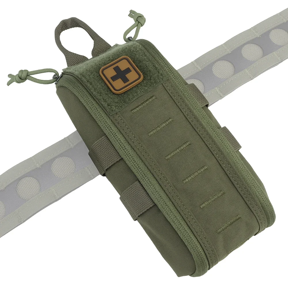 Botiquín táctico MOLLE EDC para caza, cinturón y camping