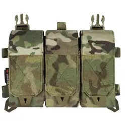 YAKEDA Bolsa triple para revistas MOLLE con inserto magnético rápido