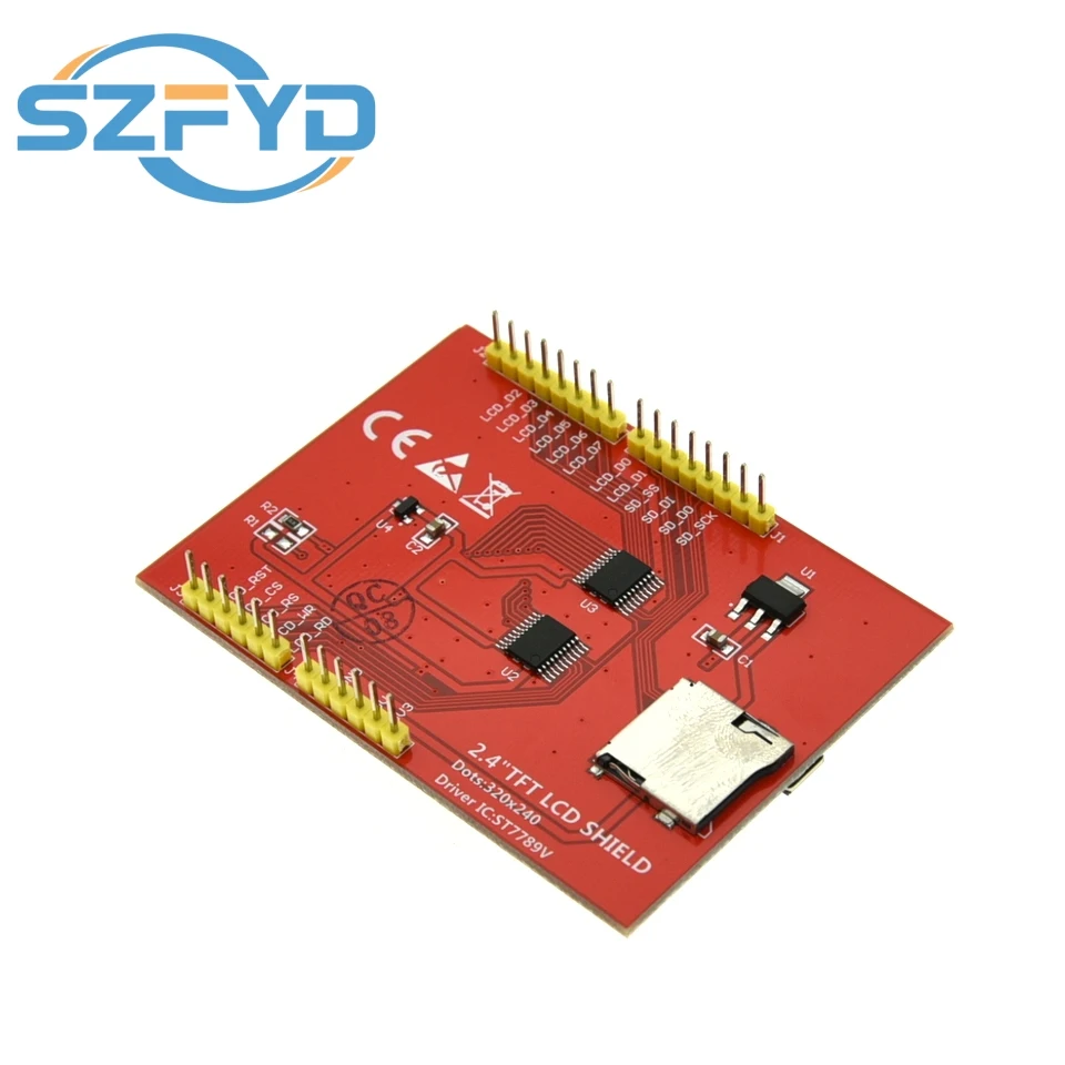 Módulo de pantalla táctil LCD TFT de 2,4 pulgadas - Compatible con Arduino R3/Mega2560 - Tablero de visualización con tacto - imagen 4