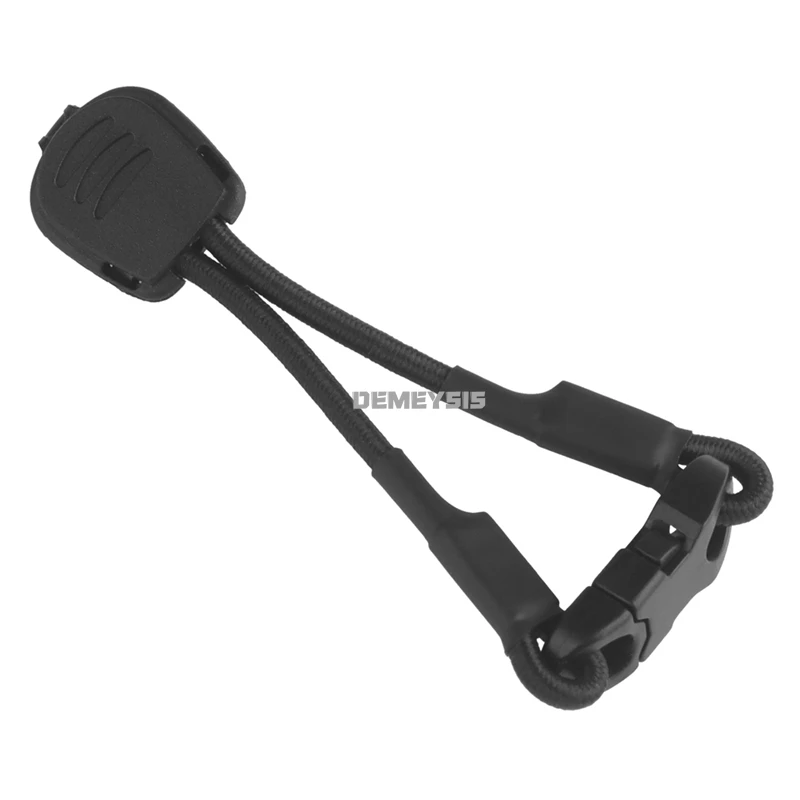 Cuerda de fijación multiusos táctica para caza al aire libre, herramienta para acampar, guantes, hebilla de Clip, herramientas de caza, cordón elástico para organizar, 3 uds. - imagen 2