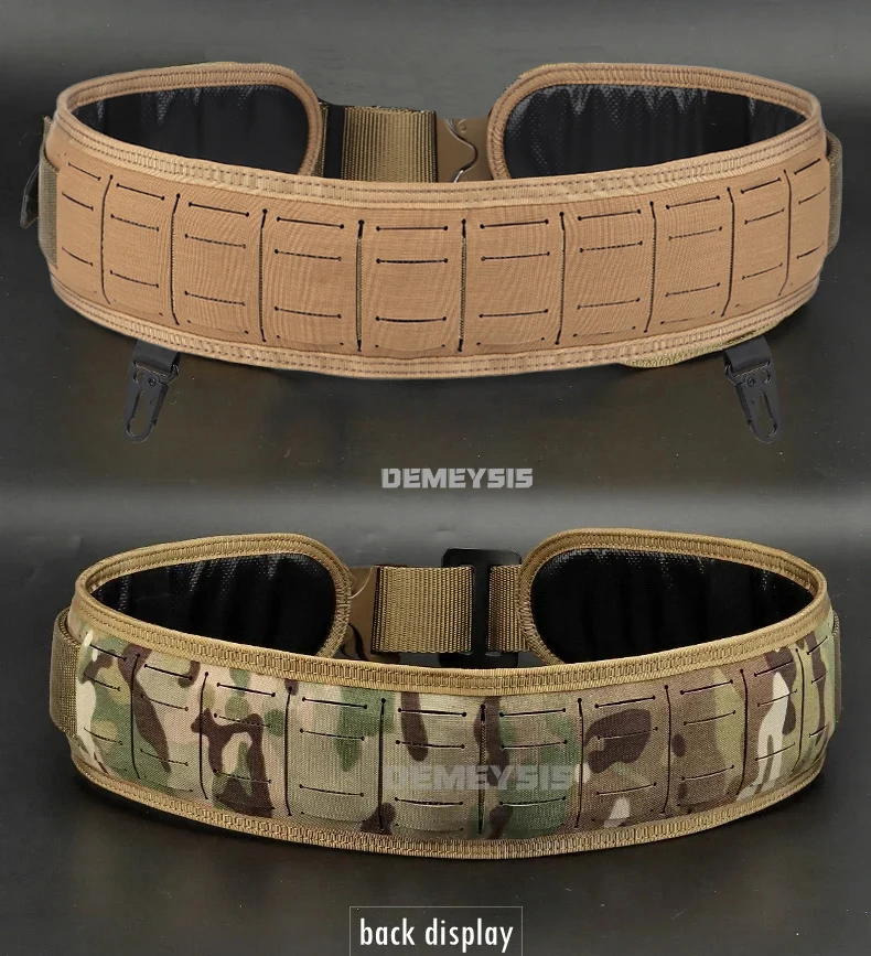 Cinturón táctico acolchado Airsoft CS combate Molle Airsoft cinturones deber Paintball cinturón de cintura juego de guerra accesorios de caza - imagen 5