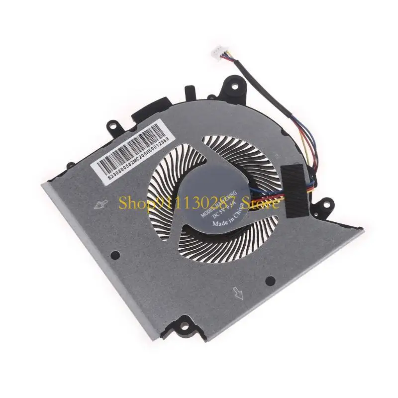 J1HC para MSI GF66 GF76 11SC 11UC Ventilador enfriamiento computadora portátil 5V 4PIN Radiador - imagen 5