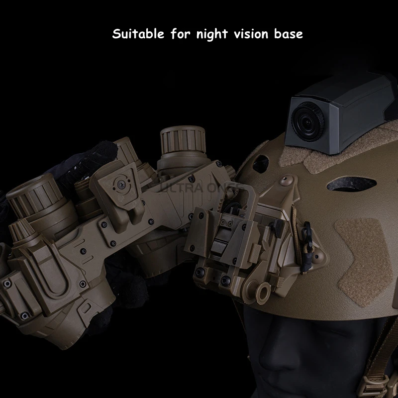 GPNVG18 Gafas de visión nocturna Modelo simulado Versión de fusión térmica Cascos tácticos Accesorios decorativos Modelos simulados NVG Sin función - imagen 5