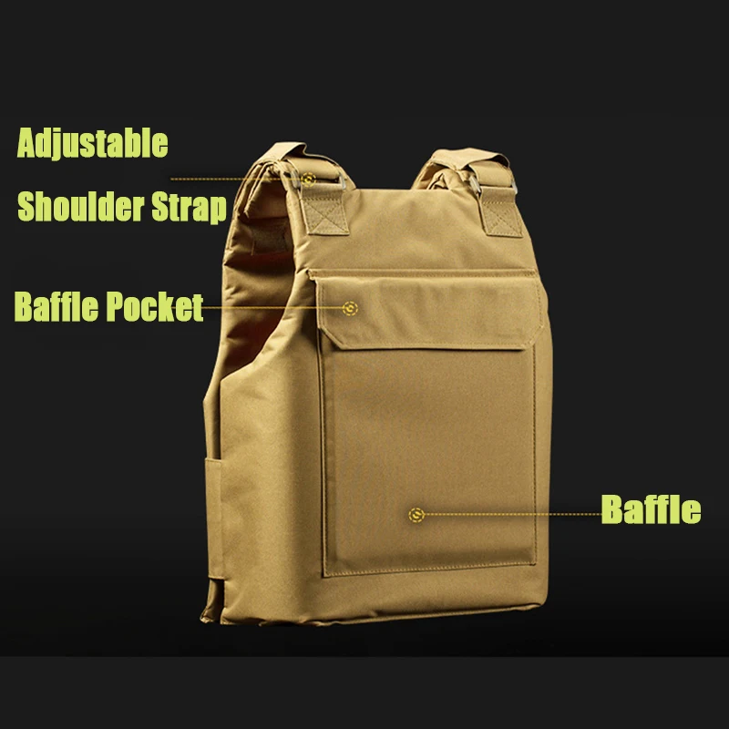 Chaleco táctico para exteriores, equipo de protección, entrenamiento duro, CS, tiro, caza, militar, Oxford 600D - imagen 2