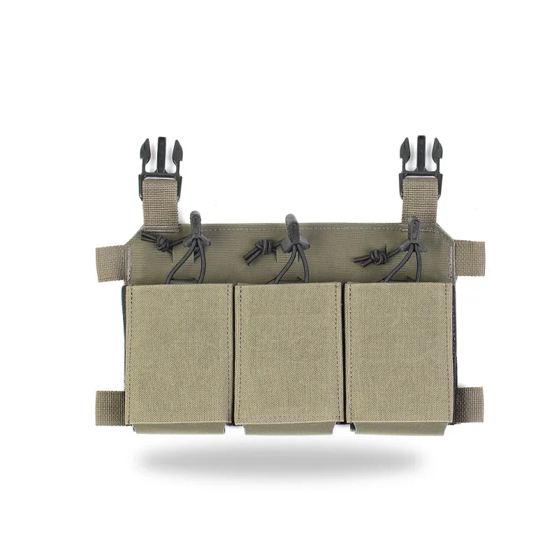 Placa frontal para AIRSOFT, accesorio táctico estilo HSP, tórax, TRIPLE RIFLE MAG, 556, 762, 545 - imagen 5