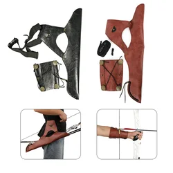 Protector brazo PU para tiro con arco recurvo ajustable