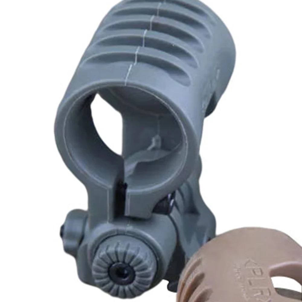 Linterna táctica plegable con clip mount regulable Nylon Airsoft Caza - imagen 5