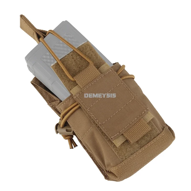 Bolsa de accesorios para chaleco Hutning, bolsas de almacenamiento Molle multifuncionales para Radio 5,56 Mag, bolsa de reciclaje de artículos diversos de cintura táctica - imagen 4