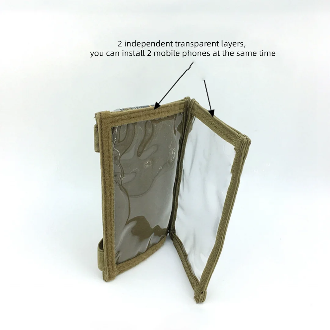 Funda de brazo para teléfono móvil con pantalla grande, bolsa de mapa para correr al aire libre - imagen 4