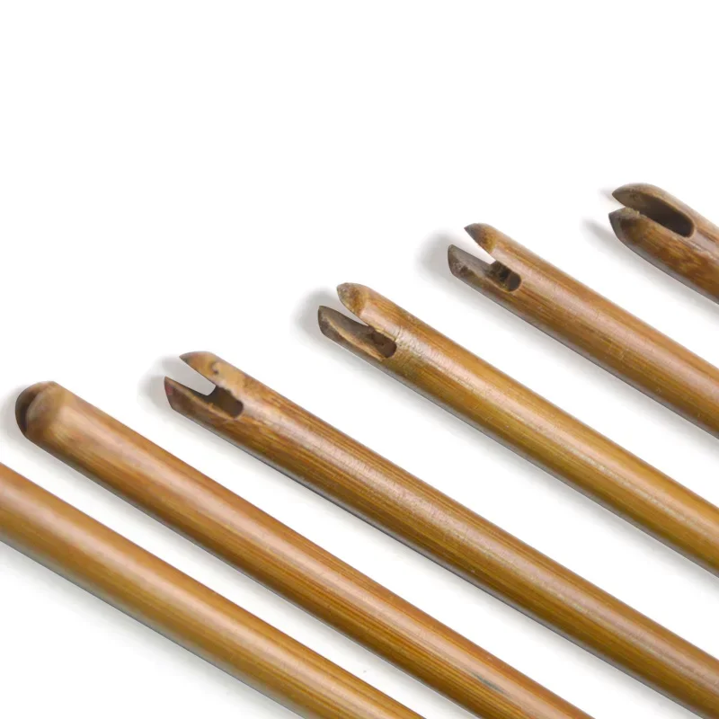 Flecha de bambú de alta calidad para tiro con arco, longitud del eje 83cm OD 7mm y 8mm, 6/12/24/50 unidades - imagen 3
