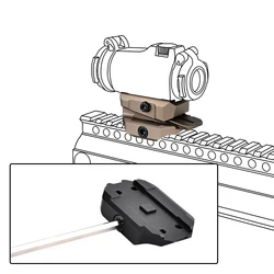 WADSN mount elevaciónvariable Airsoft – Visor Aimpo Micro Sight táctico