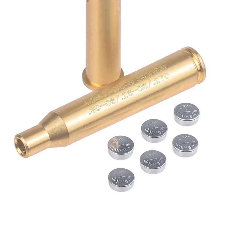 20GA 12GA 9x19mm.223 mira láser roja 5,45x39 7,62x54 7,62x39 Airsoft AK47 G17 19 9mm colimador láser Boresighter - imagen 2