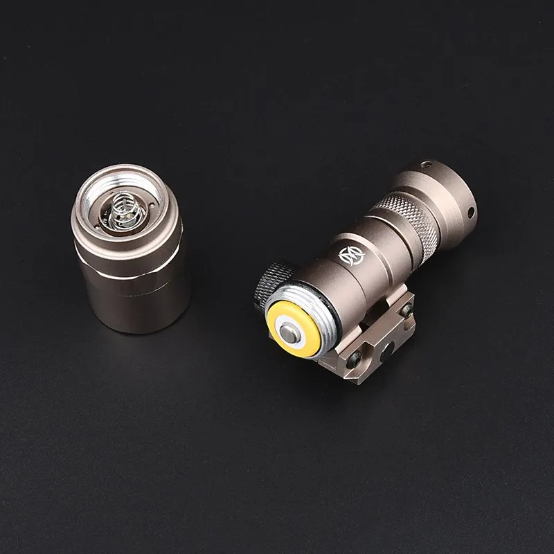 WADSN-minilinterna táctica M300 M300B para Rifle, luz LED para arma, compatible con riel Picatinny de 20mm - imagen 3