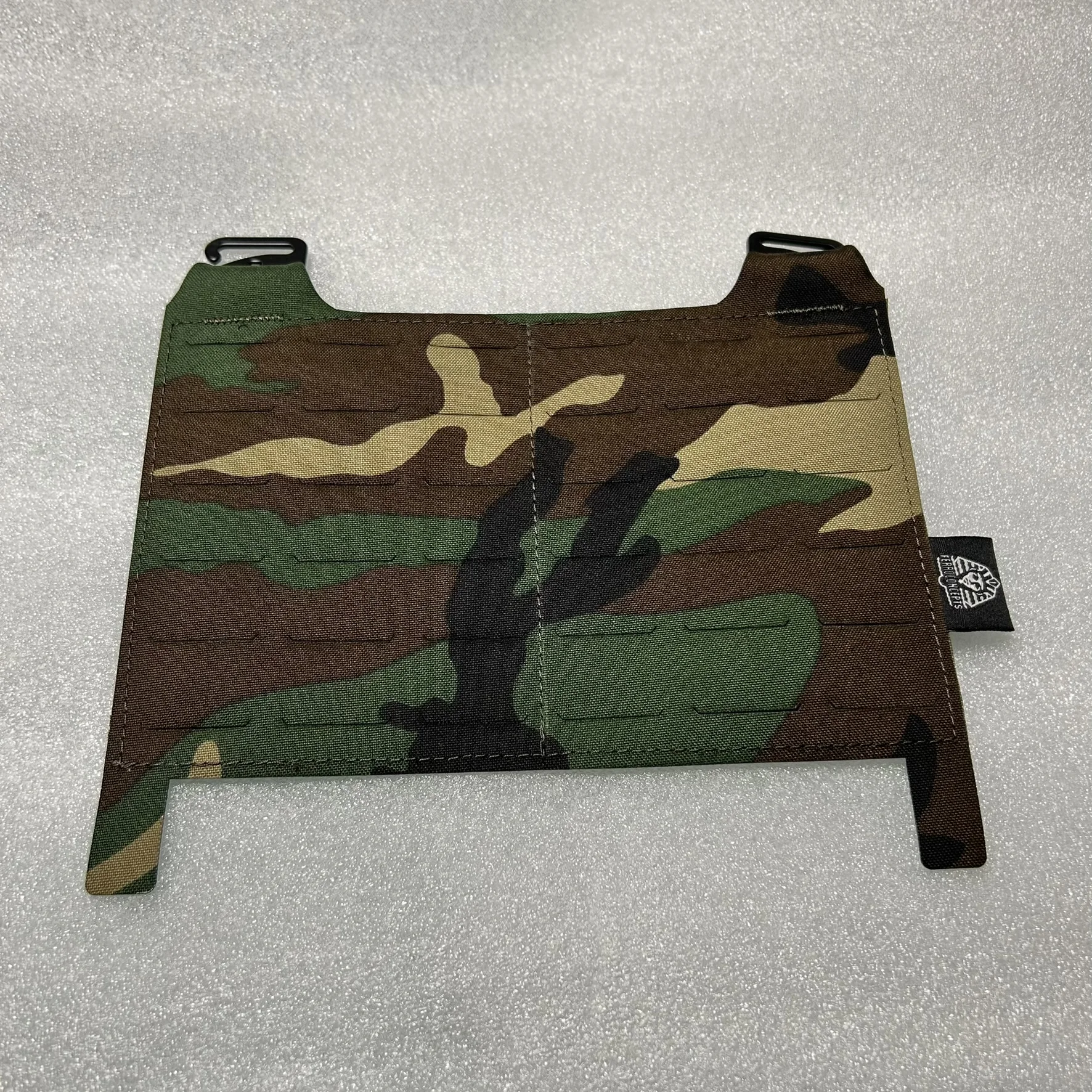 Panel frontal MOLLE: accesorio táctico modular para chalecos al aire libre y equipo de supervivencia