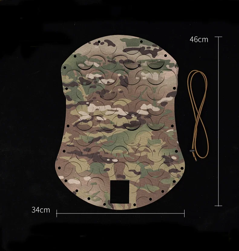 Funda táctica MOLLE Multicam para casco con corte láser - imagen 5