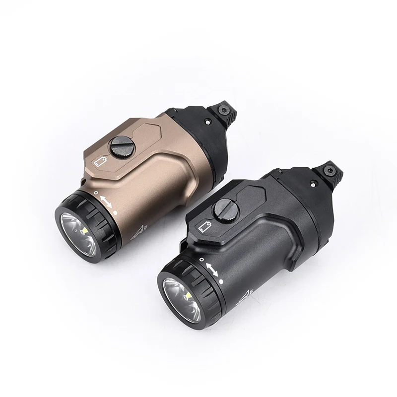 Pistola táctica de Airsoft F2R montada en luz blanca TLR-1 linterna TLR-7 Metal 700 lúmenes Fit MIL-STD 1913 Rail Glock Scout soplete - imagen 2