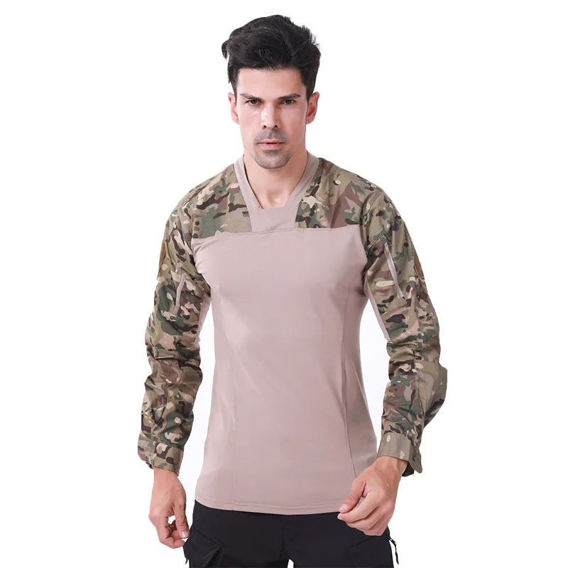 Traje de rana de segunda generación para exteriores para hombre, ropa de camuflaje, camisa transpirable de secado rápido para ciclismo, camisa antisudor de verano - imagen 5