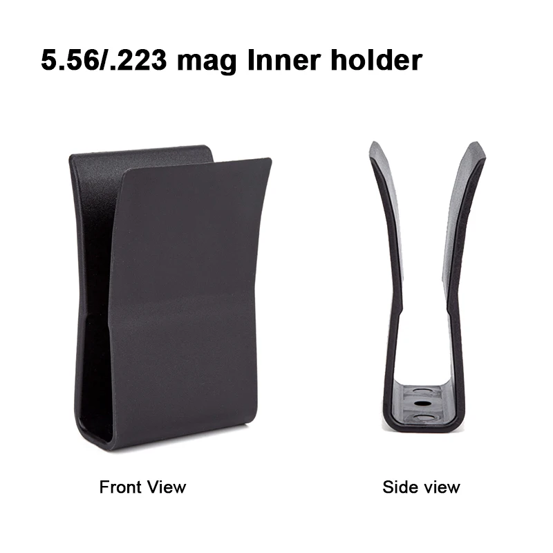 Inserto MAG Tactifans de 1/2/3/4 Uds., inserto de bolsa Mag de cuña de nailon 5,56, inserto de revista Molle para bolsas de revistas con parte superior abierta 556 762 - imagen 2