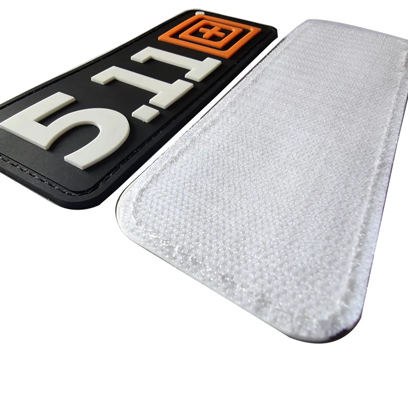 Parches bordados tácticos militares de PVC 3D, apliques de emblema para mochila con gancho, insignias de brazalete de moral para exteriores, pegatinas para ropa - imagen 5