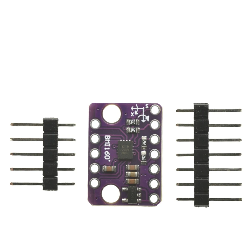 BMI160 GY-BMI160 6DOF Módulo de sensor de acelerómetro de gravedad giroscópico de velocidad de 6 ejes Protocolo de comunicación IIC I2C SPI 3-5V - imagen 5