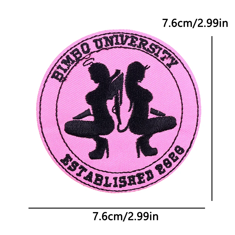 Parche bordado feminista de buenas vibraciones, parche Fusible con eslogan de empoderamiento positivo para chaqueta, chaleco, desempañamiento, decoración diaria - imagen 3