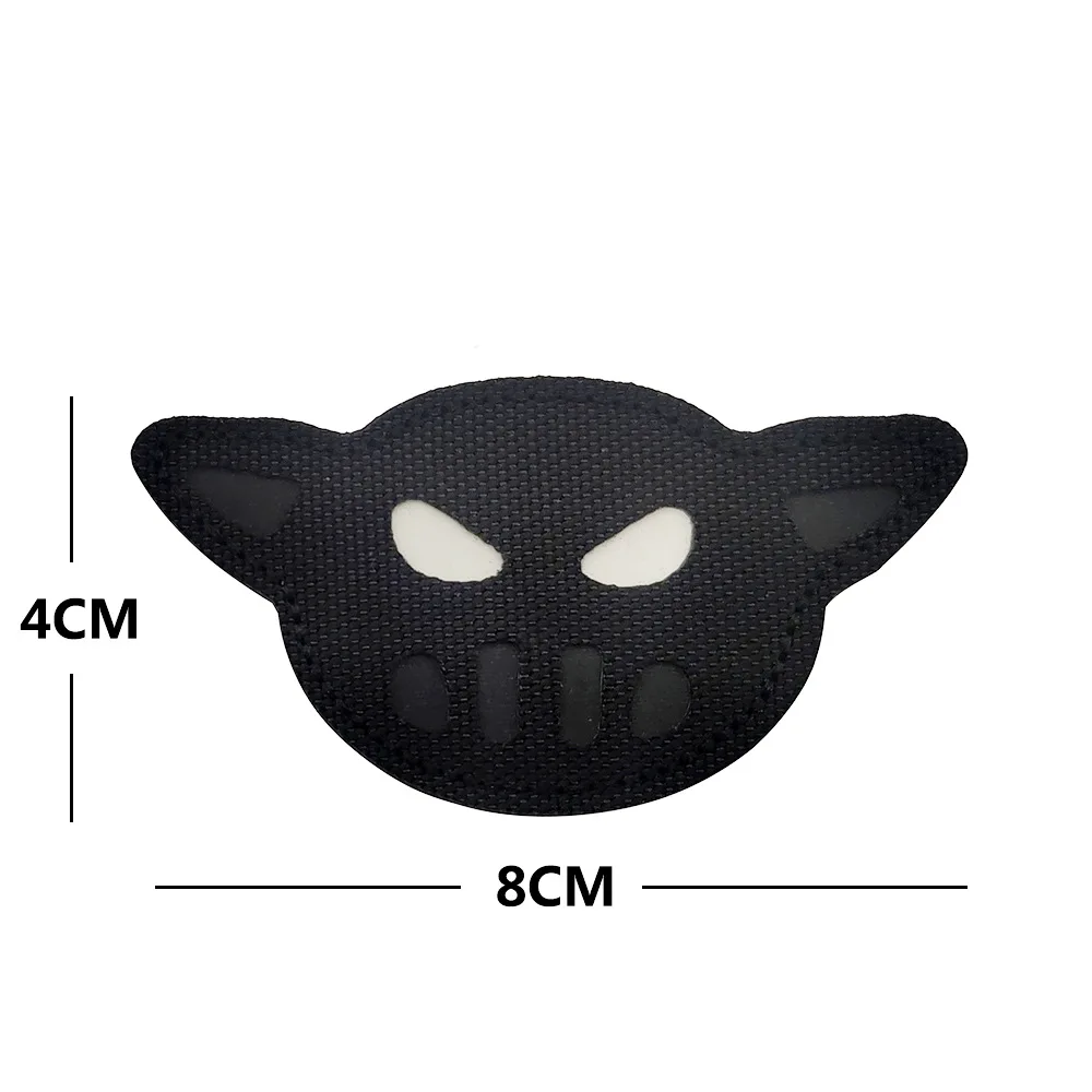 Parche infrarrojo reflectante de escorpión de PVC, Unidad de escorpión de tráfico Imp, insignia táctica, emblema, ropa, mochila, aplique de gancho - imagen 4