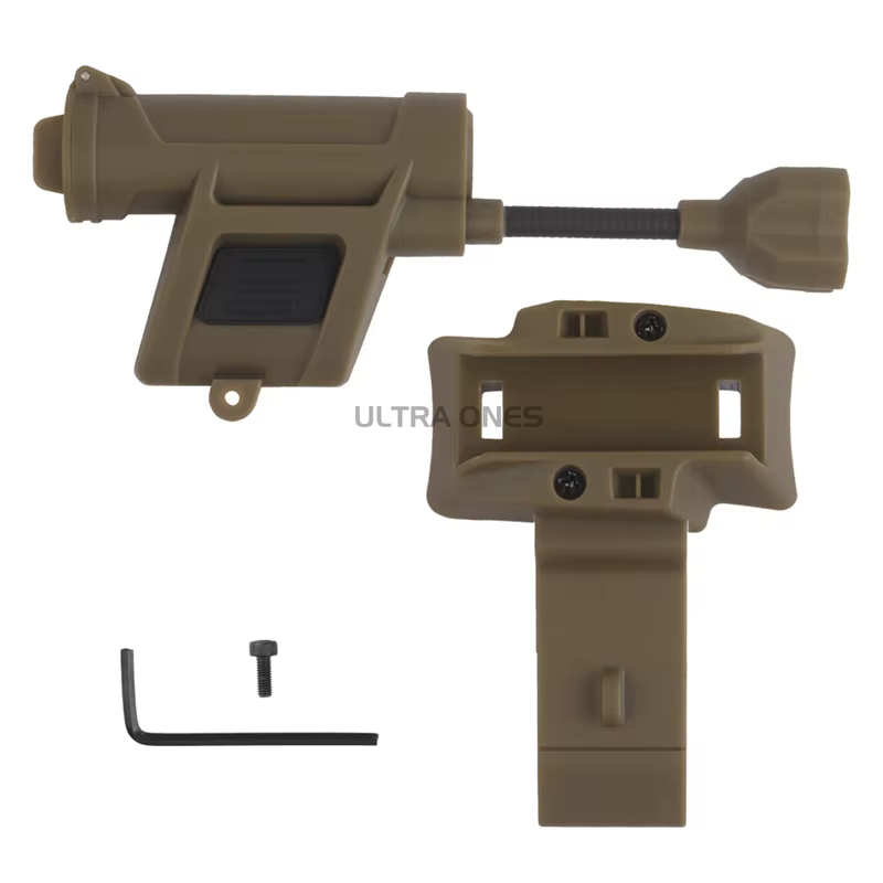 Cascos tácticos linterna sistema de iluminación Personal multifuncional luz de carga caza tiro verde azul rojo IR lámpara LED - imagen 2