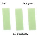 3pcs jade green