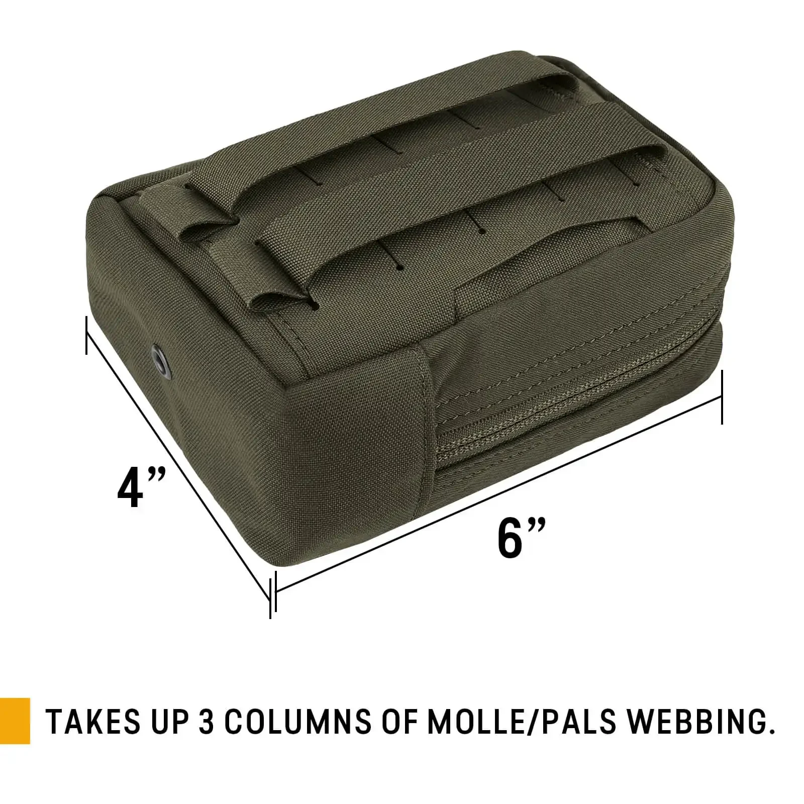 KRYDEX 500D bolsa táctica GP bolsa de uso General bolsa de utilidad de caza almacenamiento sistema de cinturón Molle accesorios Airsoft bolsa de camuflaje - imagen 5