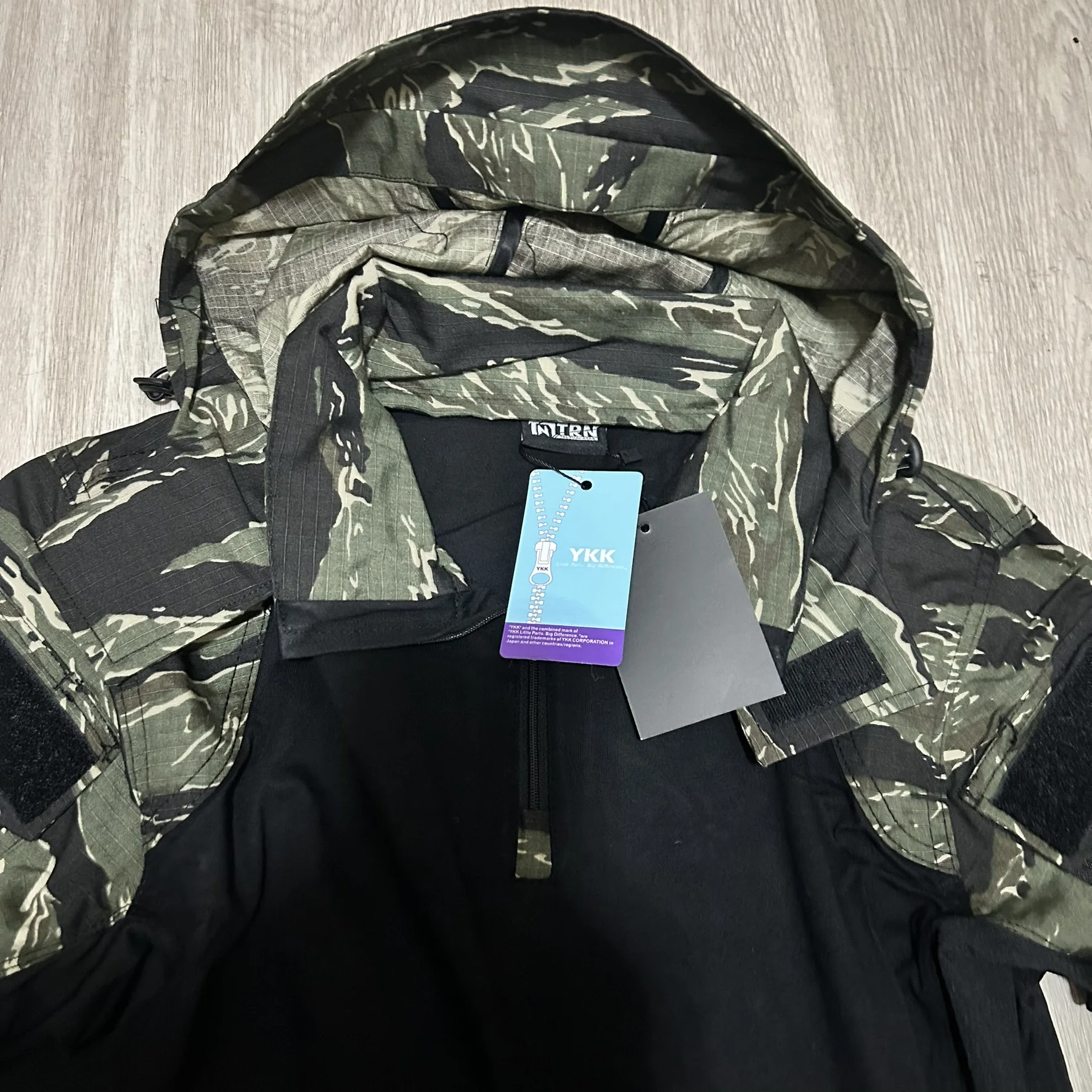 Pantalones de entrenamiento tácticos multifuncionales Tiger Stripe G3 y camisa de combate de asalto SP2 ligera - imagen 4