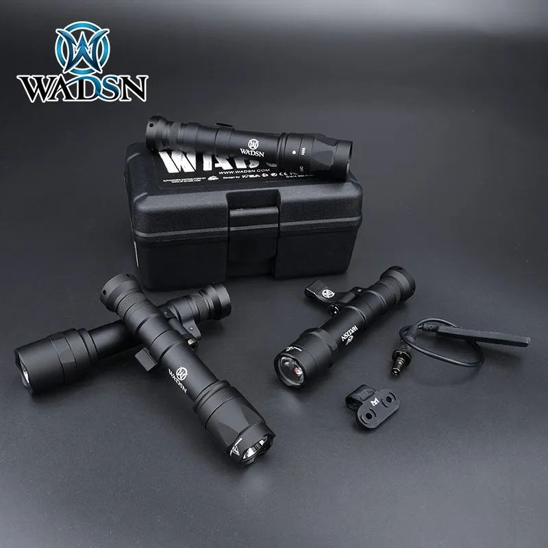 WADSN-linterna táctica M640, luz para Rifle, M640B, M640W, M640C, M640U, M640V, Airsoft Scout, Mlok Keymod, compatible con riel de 20mm - imagen 5