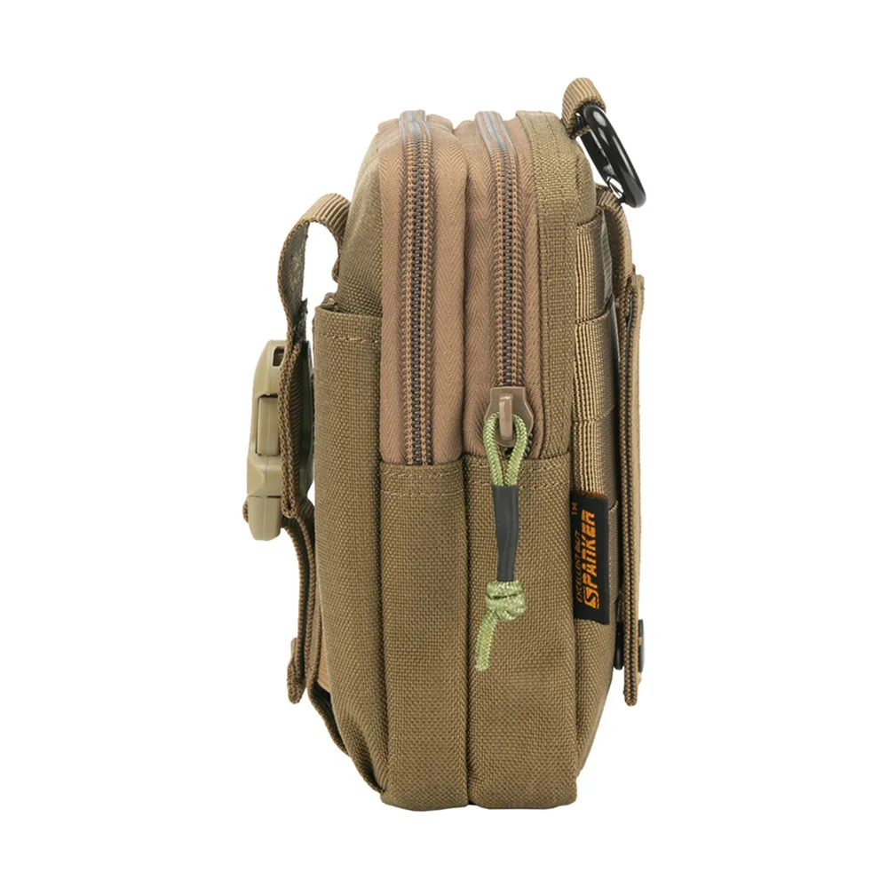 Riñonera táctica EDC MOLLE doble capa para teléfono y caza al aire libre - imagen 4