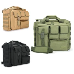 Bolsa de Montañismo multifuncional para exteriores, mochila táctica militar, bandolera de nailon Molle, bolso para ordenador portátil, maletín