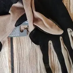 Guantes tácticos, espalda ignífuga, palma de piel de oveja, Compatible con pantalla táctil