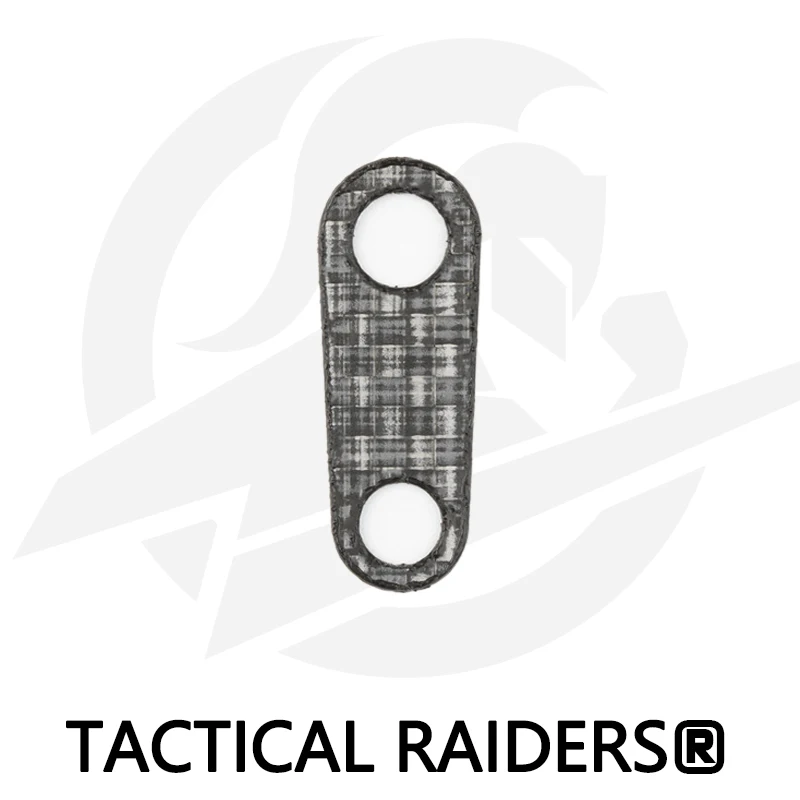 Casco táctico estabilizador de visión nocturna, accesorio pequeño, placa compuesta fija, 2 piezas - imagen 5