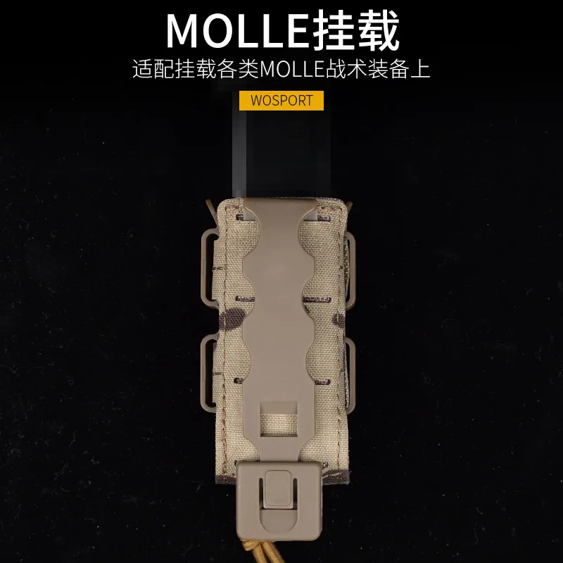 Chaleco táctico Molle de 9Mm, equipo militar táctico Universal, bolsa funcional de camuflaje para exteriores - imagen 3