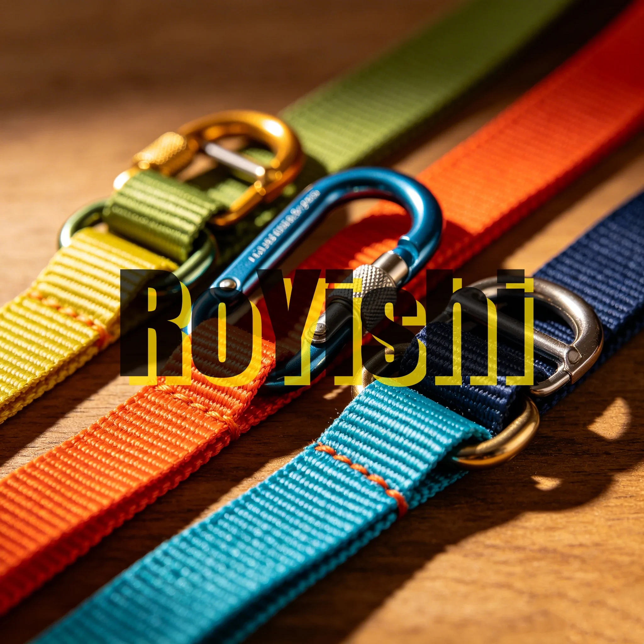 Hebilla táctica RoYishi de plástico y metal para cincha