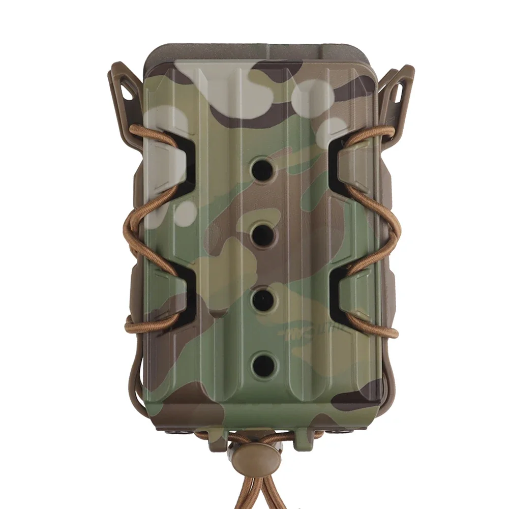 Bolsa magnética de doble Rifle para todo terreno, soporte de cartucho para chaleco Molle, cinturón, M4 AR 5,56 AK 7,62 - imagen 2