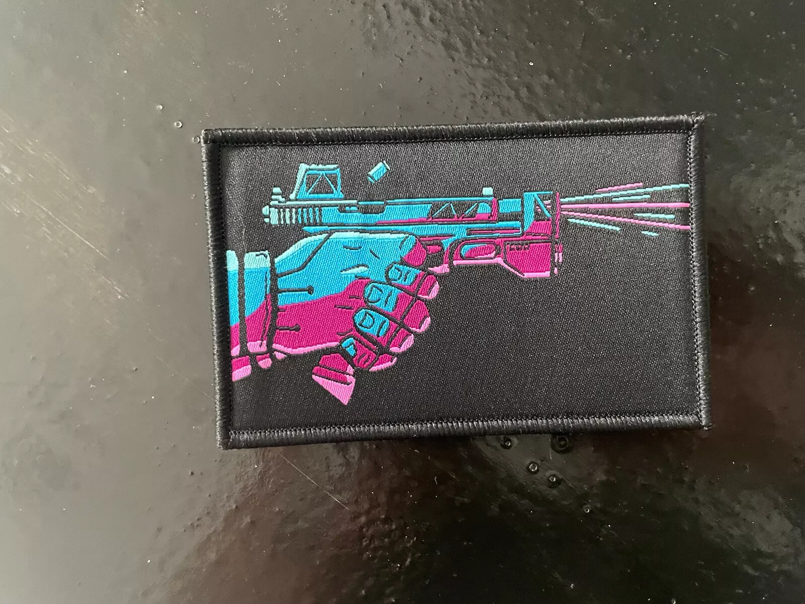 Parche táctico de Task Force Doomer Cyber Blaster moral, parche de gancho impreso antiniebla TFD, insignia militar del ejército ONE7SIX, pegatinas de mochila - imagen 5