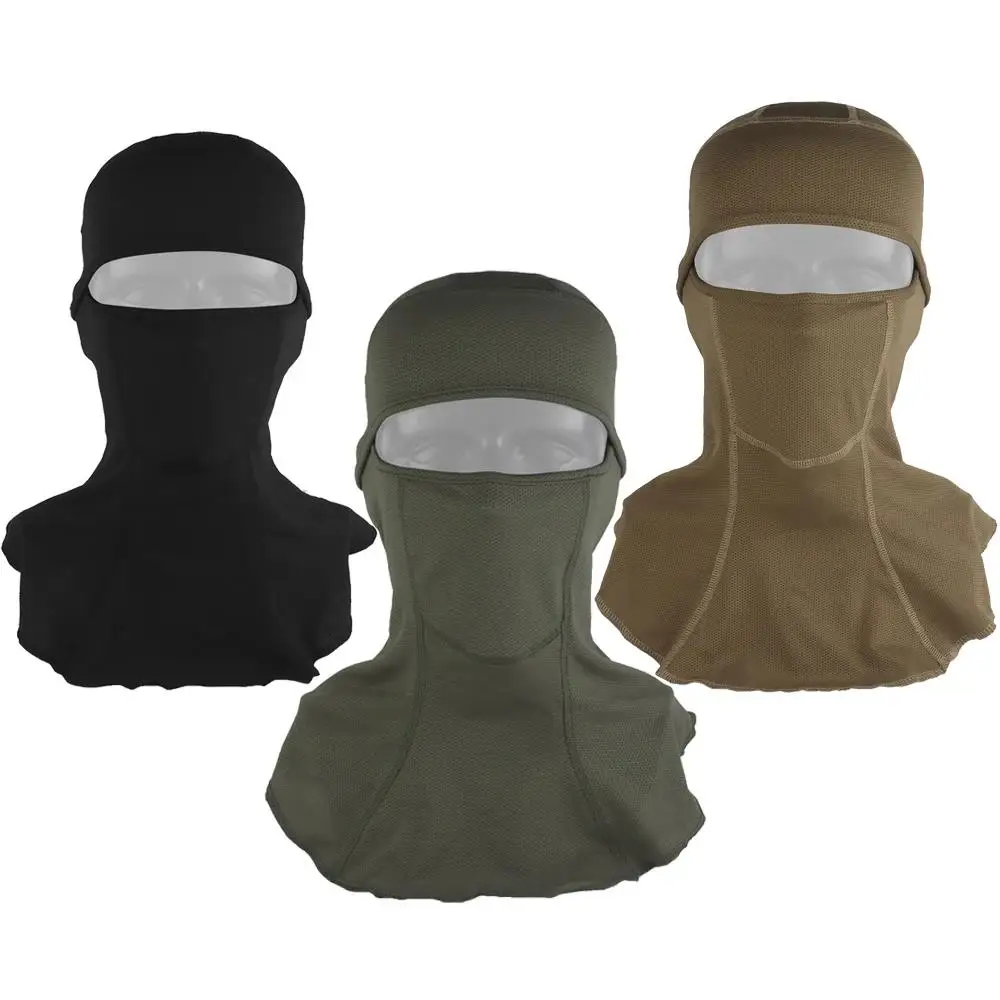 Bufanda de cara completa, máscara para exteriores, caza, esquí, ciclismo, invierno, calentador de cabeza y cuello, gorro táctico Airsoft, casco, equipo con forro - imagen 2
