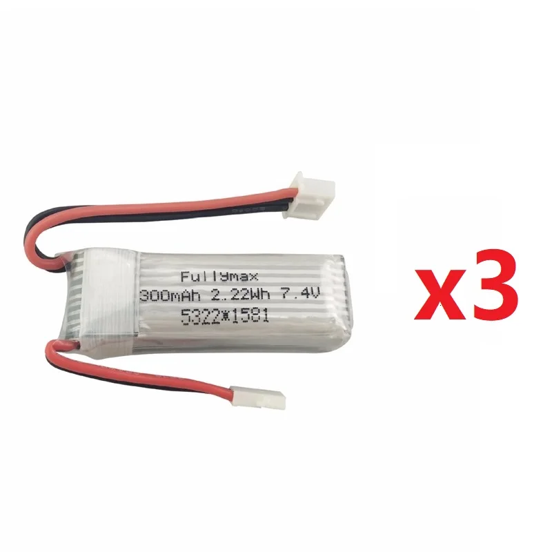 3pcs battery