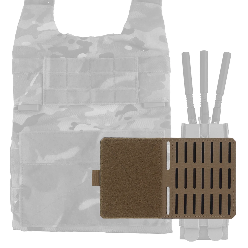 OPHIDIANTAC Tablero colgante inferior MOLLE de doble cara Tablero M Tablero de expansión y chaleco adhesivo pecho equipado con pistola de aire suave c - imagen 2