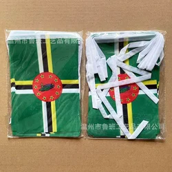 Banderín Dominica pequeño decoración festiva táctico militar